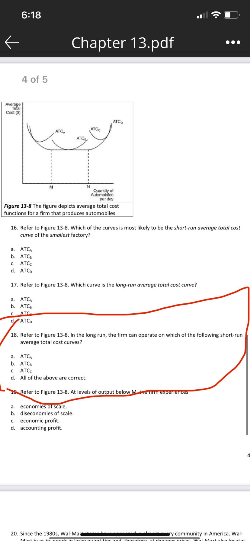 Solved Refer to Figure 13-8. In the long run, the firm can | Chegg.com