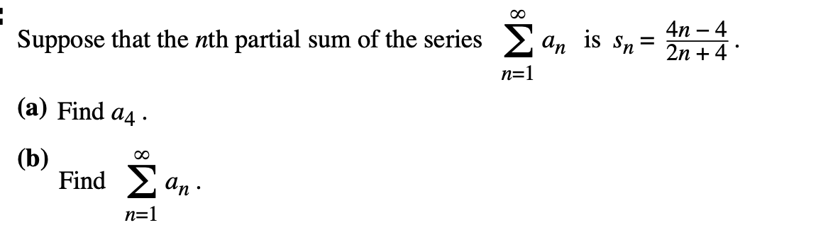 solved-suppose-that-the-nth-partial-sum-of-the-series-an-chegg