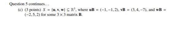 Solved 5. In each of the following cases, determine whether | Chegg.com