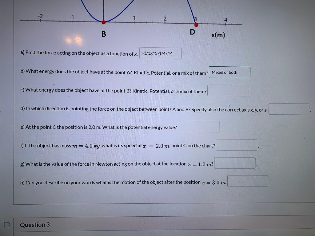 Solved 14 X Cob Problem 2 3 For R 3 0 M And U C 0 Chegg Com