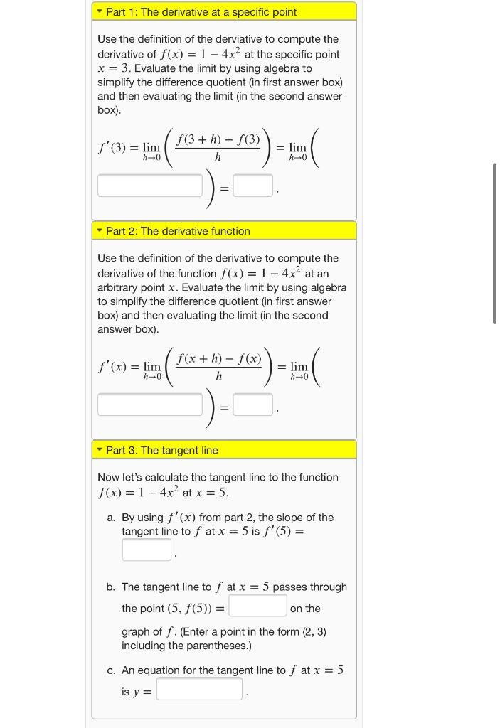 Solved Answer all of the three parts and do step by step | Chegg.com