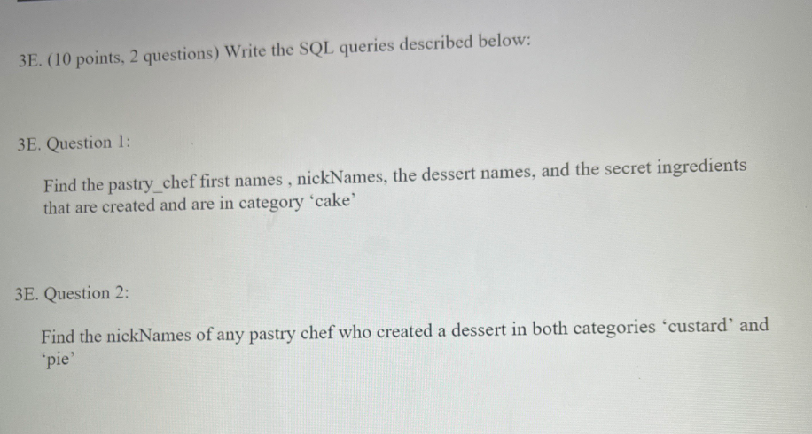 Solved Please solve all the parts!3A is related to the | Chegg.com