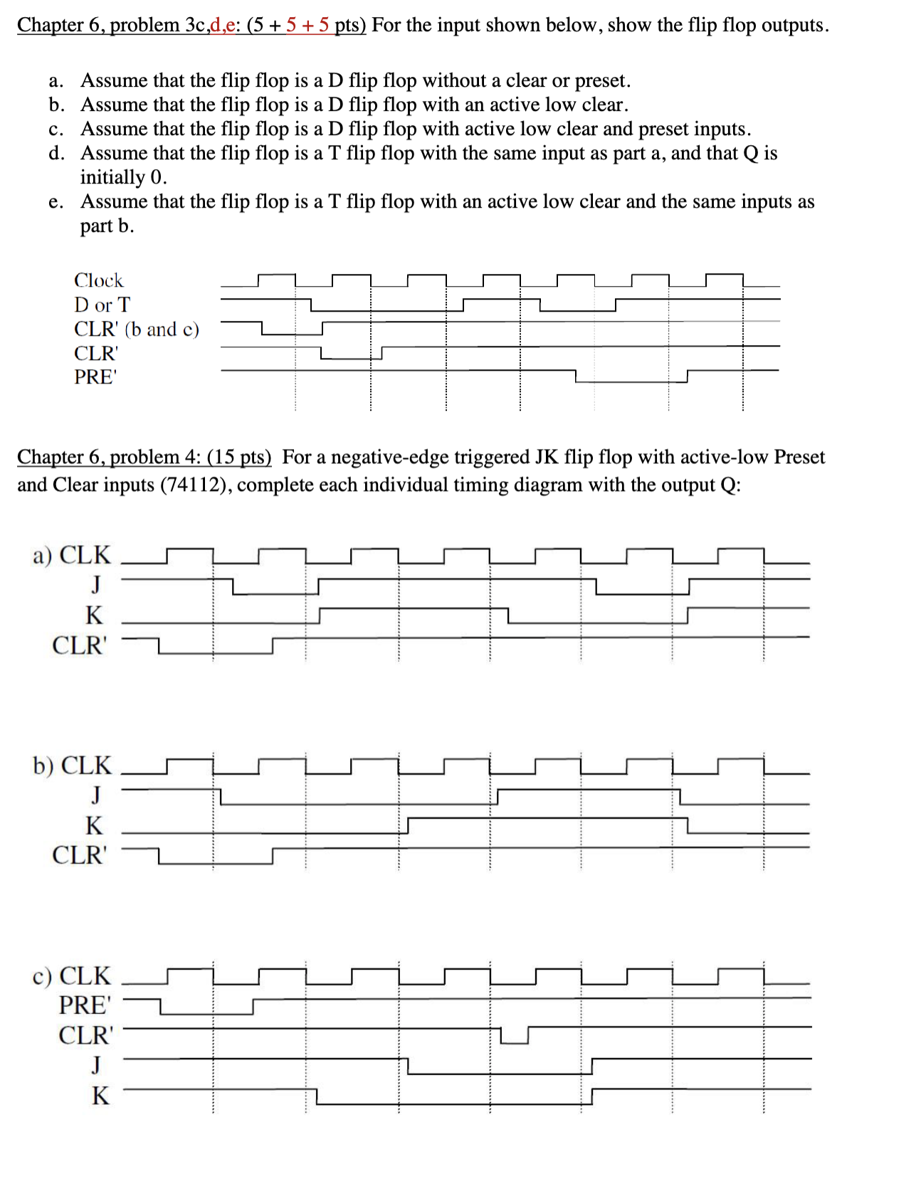 Solved Chapter 6, Problem 5: (10 Pts) Considering The | Chegg.com