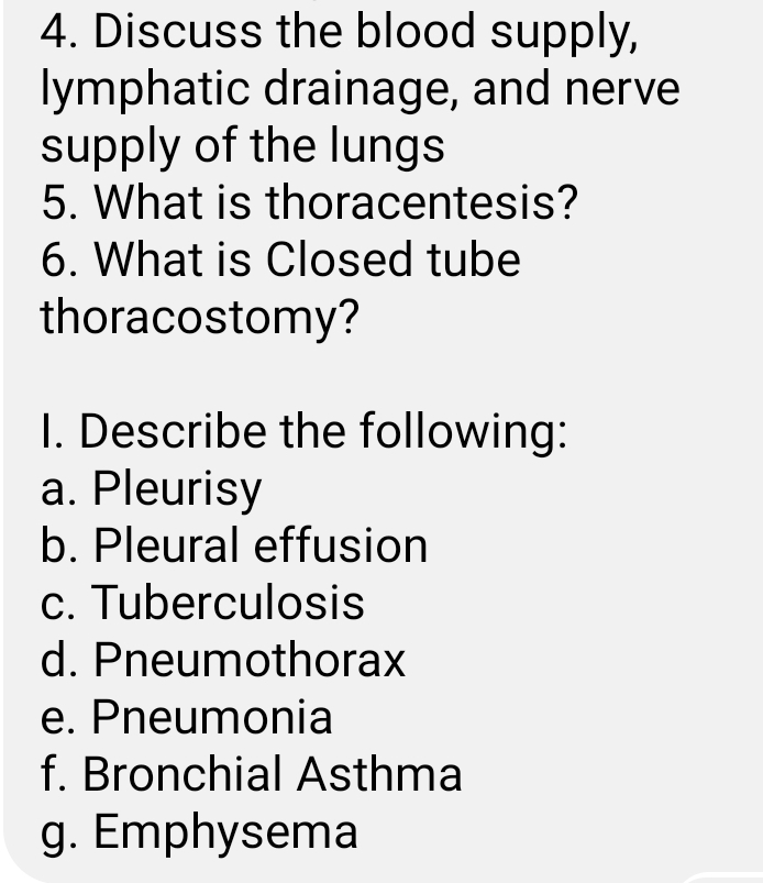 Solved 4. Discuss the blood supply, lymphatic drainage, and | Chegg.com