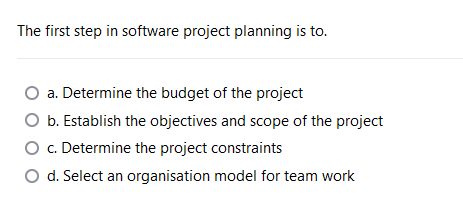 Solved Which software development approach allows developers | Chegg.com