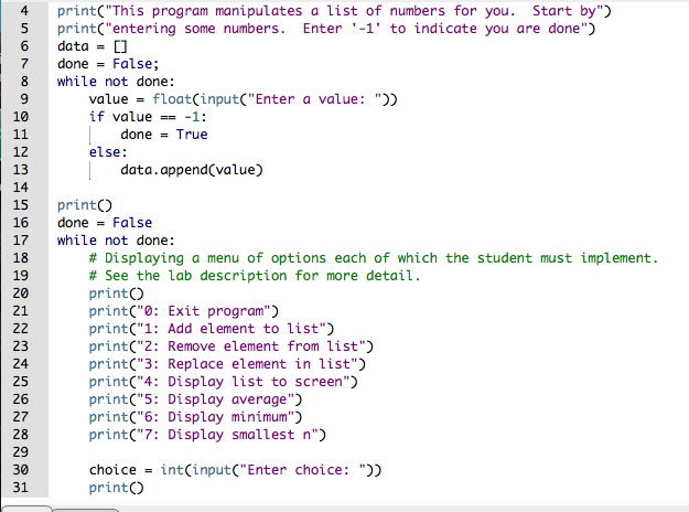 Replace Missing Values In List Python