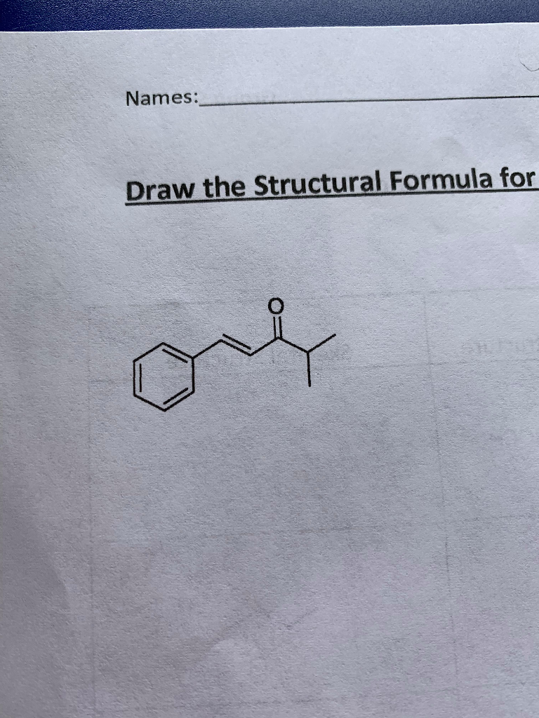 Solved What is the drawing of the structural formula for | Chegg.com