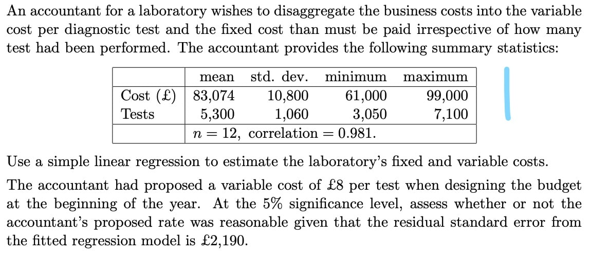 solved-an-accountant-for-a-laboratory-wishes-to-disaggregate-chegg