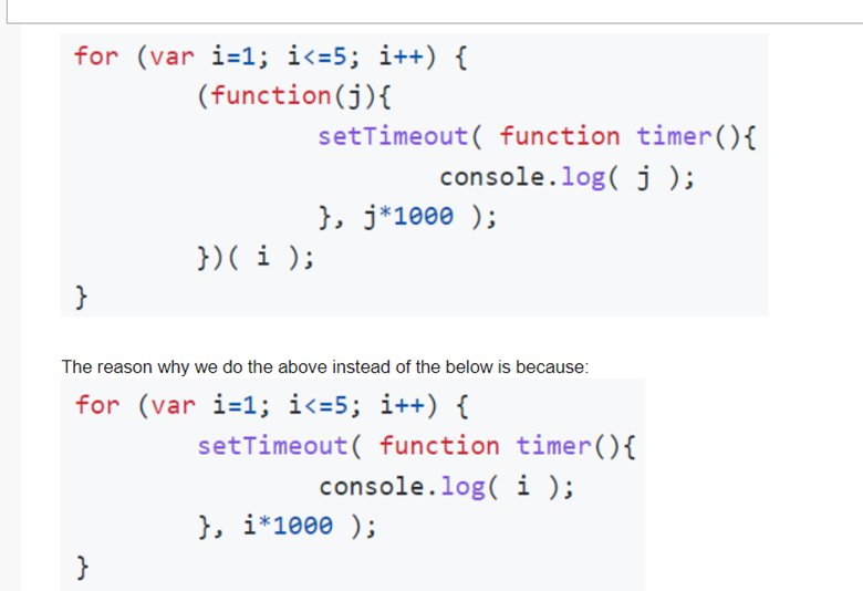 Solved for: a = 2; var a; console.log( a ); The it | Chegg.com