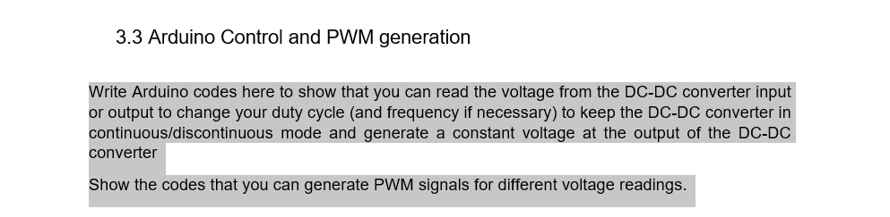 Solved Use Attiny microcontroller, give your codes for pwm | Chegg.com