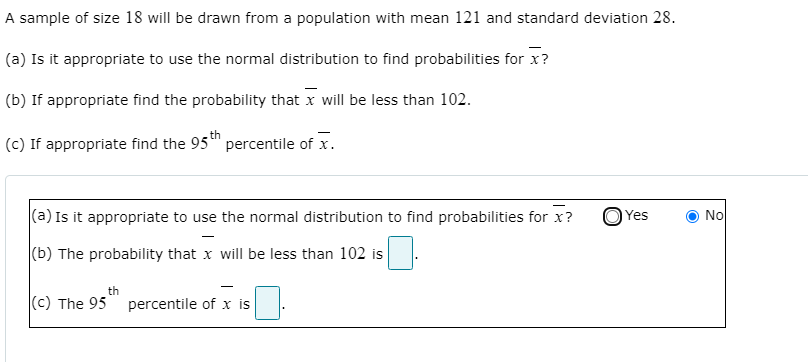 Solved A sample of size 18 will be drawn from a population | Chegg.com