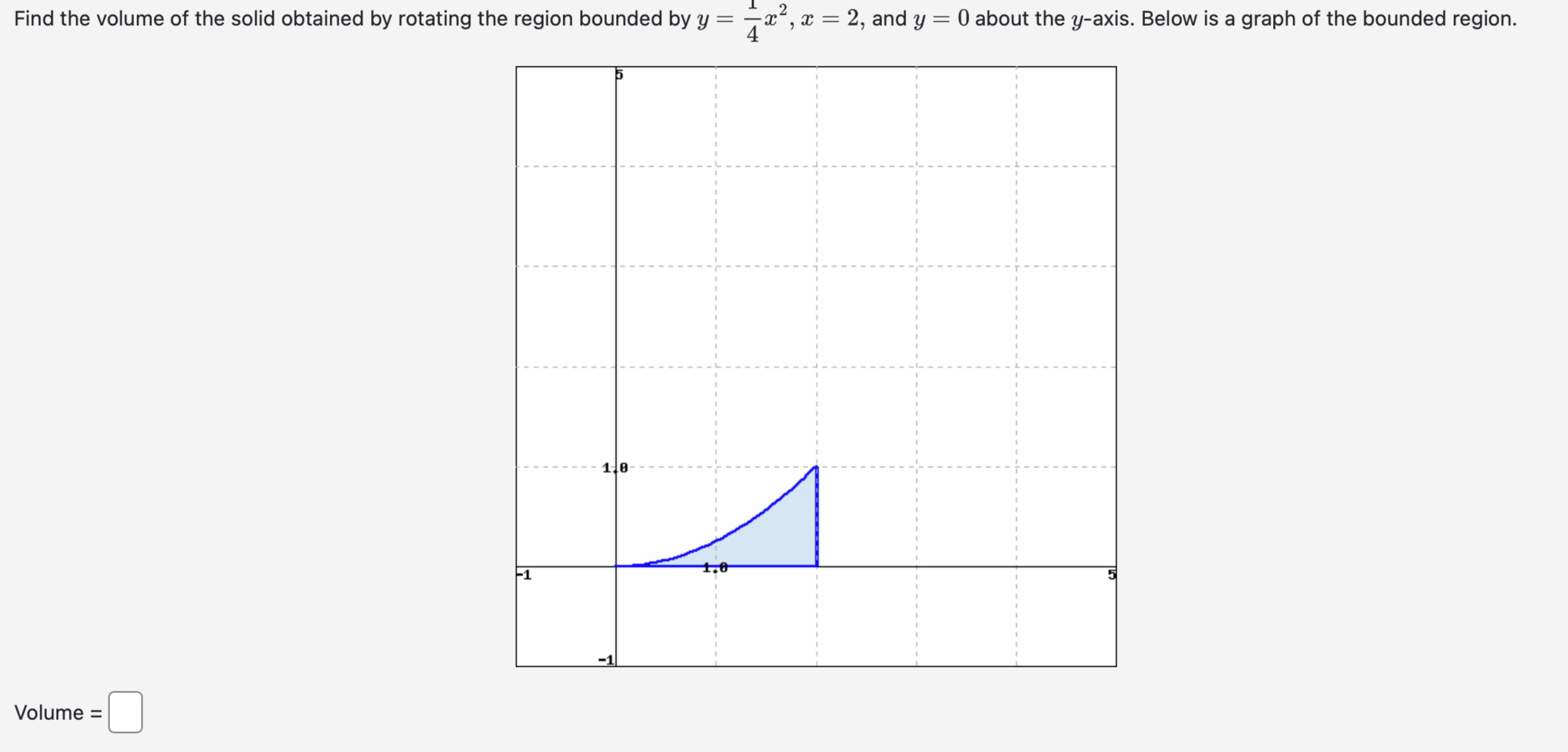 Solved Find The Volume Of The Solid Obtained By Rotating The Chegg solved-find-the-volume-of-the-solid-obtained-by-rotating-the-chegg