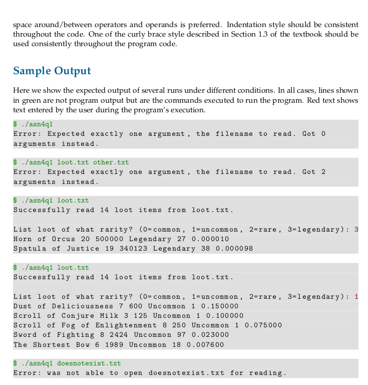 Solved space around/between operators and operands is | Chegg.com