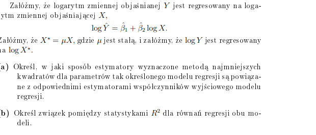 Solved Suppose that the logarithm of the generated explained | Chegg.com