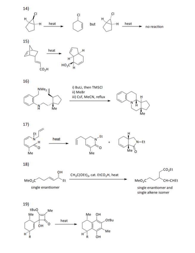 Solved 14) but 15) 16) i) BuLi, then TMSCI ii) MeBr iii) | Chegg.com