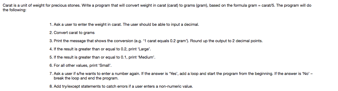 solved-carat-is-a-unit-of-weight-for-precious-stones-write-chegg