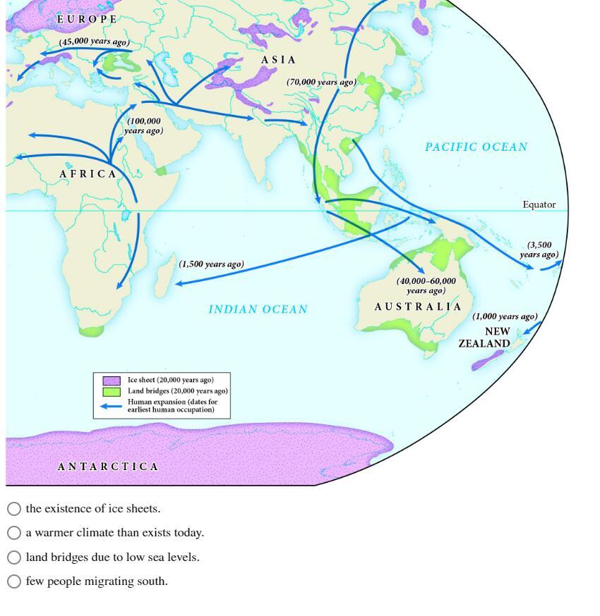 Which of the following islands is believed to have | Chegg.com