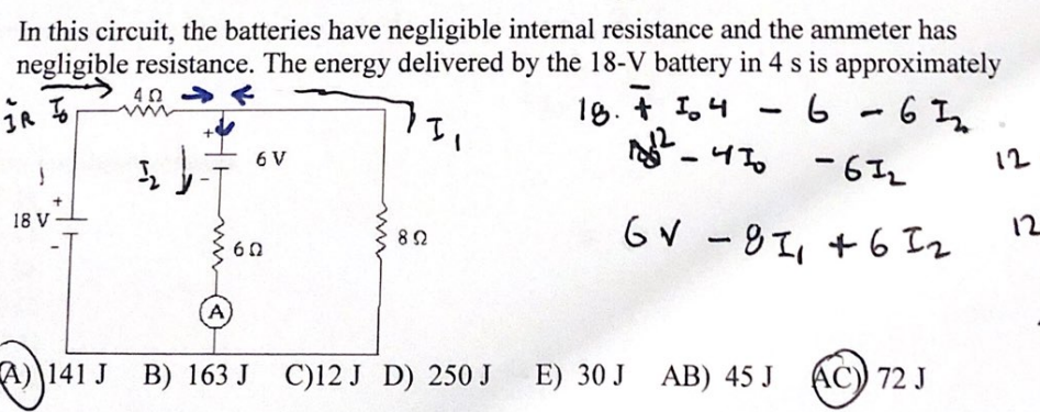 Solved ir to In this circuit, the batteries have negligible | Chegg.com