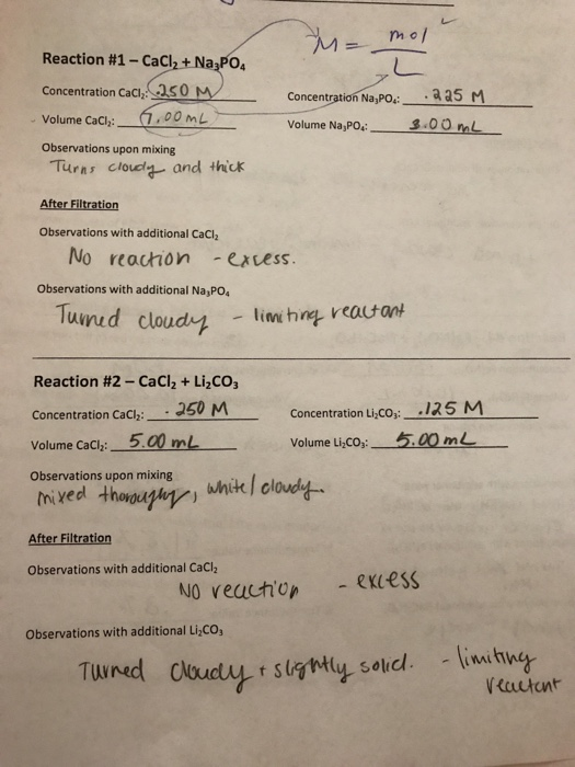 Solved The first two pages is the data i collect in lab. I’m | Chegg.com