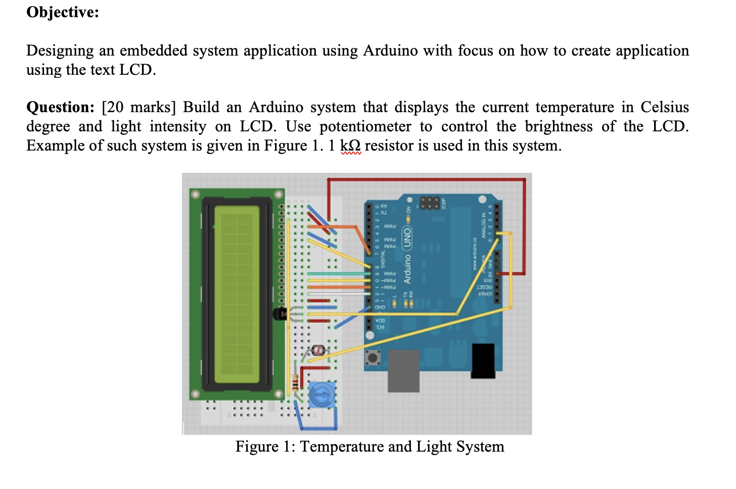Solved Objective: Designing an embedded system application | Chegg.com