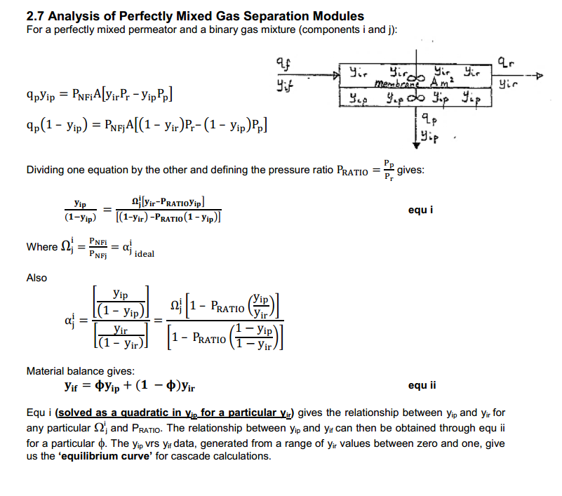 Mole Fraction Equation