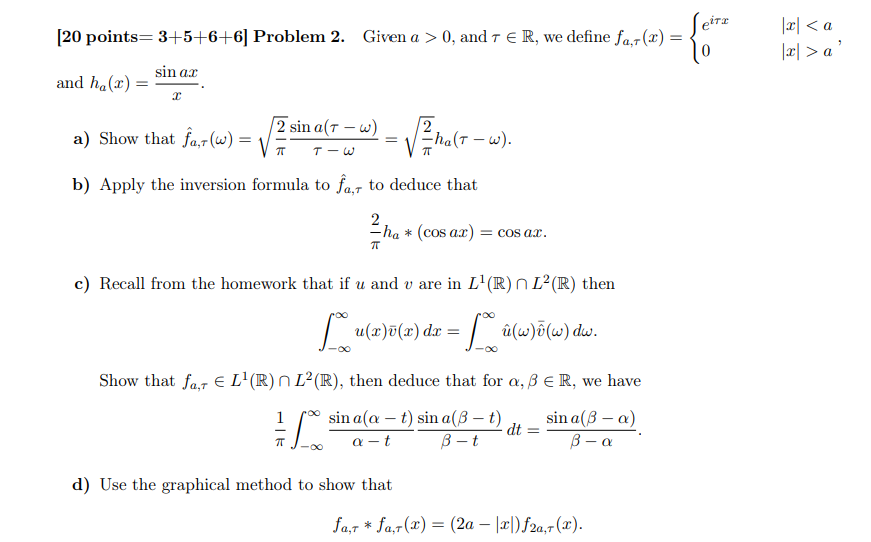 Solved Eira Points 3 5 6 6 Problem 2 Given A 0 A Chegg Com