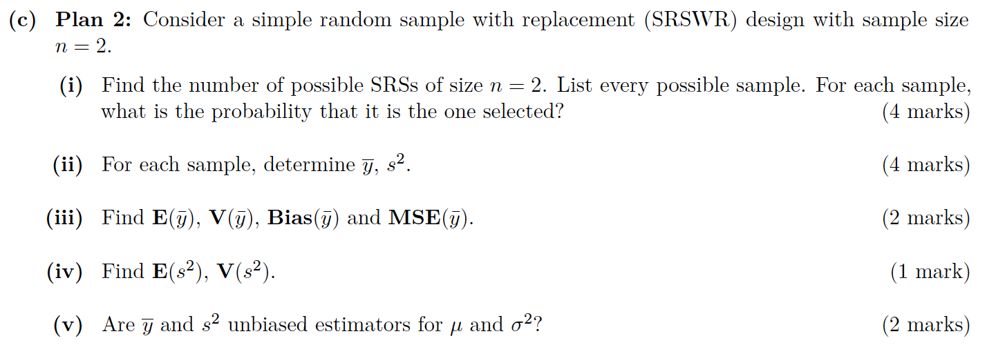 Solved For purposes of studying sampling distribution, we | Chegg.com