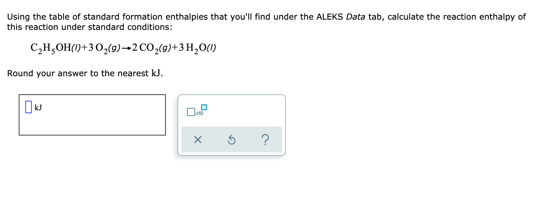 Solved Using The Table Of Standard Formation Enthalpies That | Chegg.com