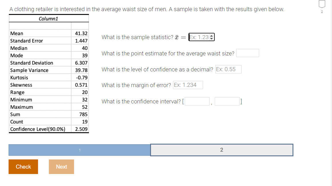 solved-a-clothing-retailer-is-interested-in-the-average-chegg