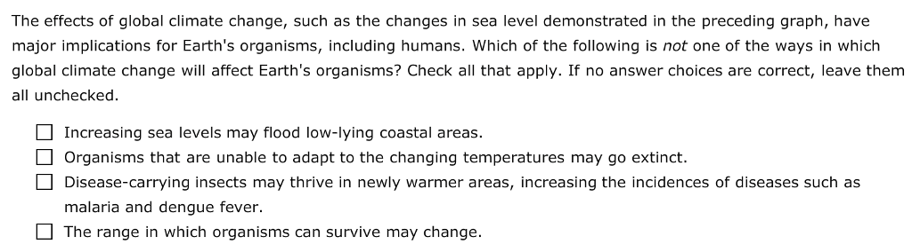 Solved 5. Climate change Aa Aa The term global climate | Chegg.com