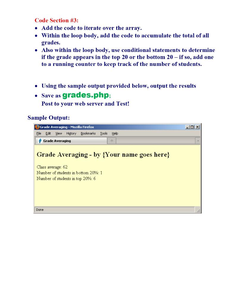 Solved Module_4_assign_A_php1.docx Module 4: "Arrays And | Chegg.com | Chegg.com