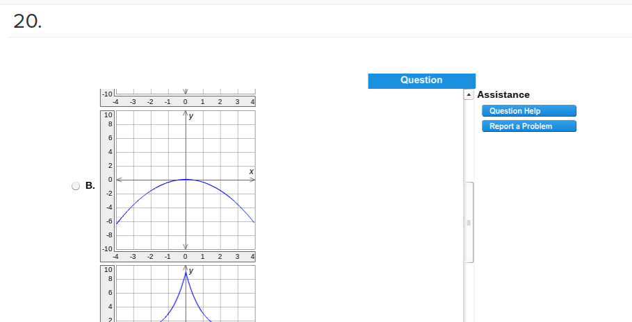Solved 20. Question Diagrams indicating intervals of | Chegg.com