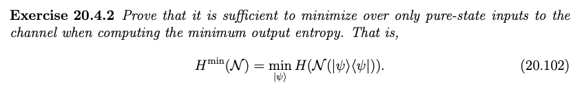 Solved Exercise 20.4.2 Prove that it is sufficient to | Chegg.com
