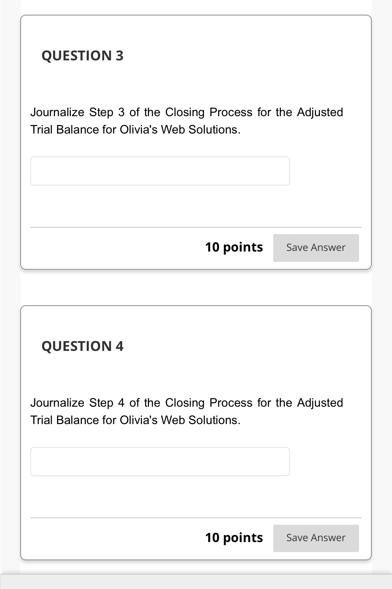 Solved Journalize Step 1 Of The Closing Process For The | Chegg.com