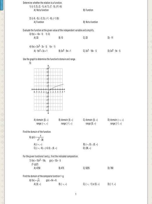 Solved Determine whether the relation is a function. | Chegg.com