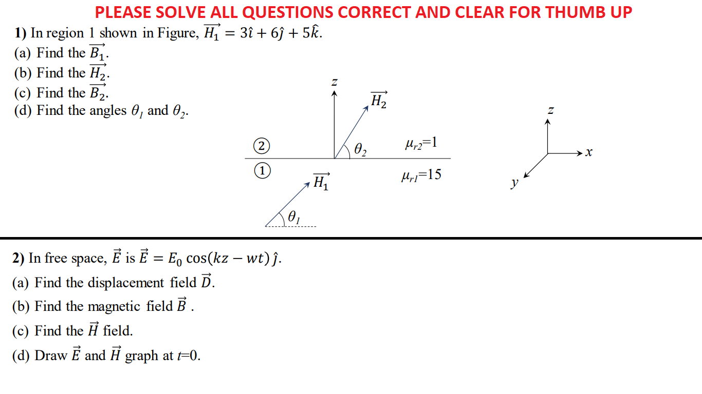 Solved PLEASE SOLVE ALL QUESTIONS CORRECT AND CLEAR FOR | Chegg.com