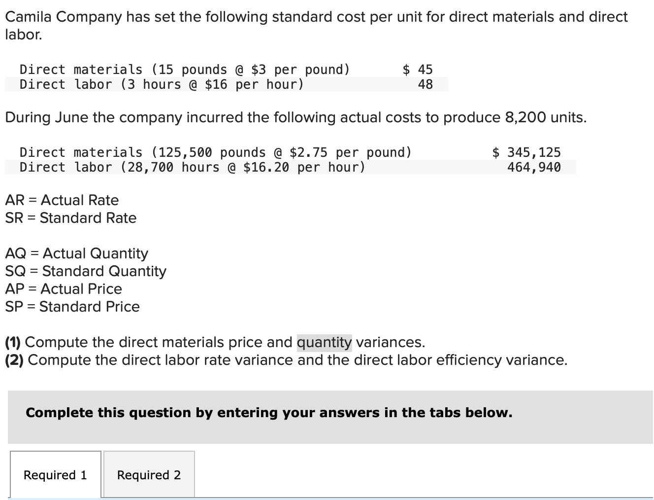 solved-camila-company-has-set-the-following-standard-cost-chegg