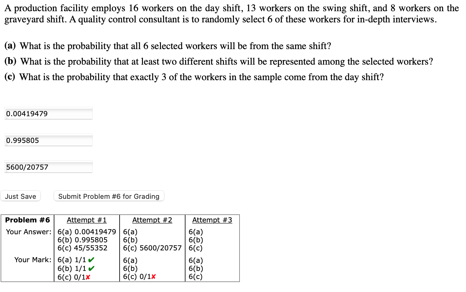 Solved a production facility employs 16 workers on the day chegg
