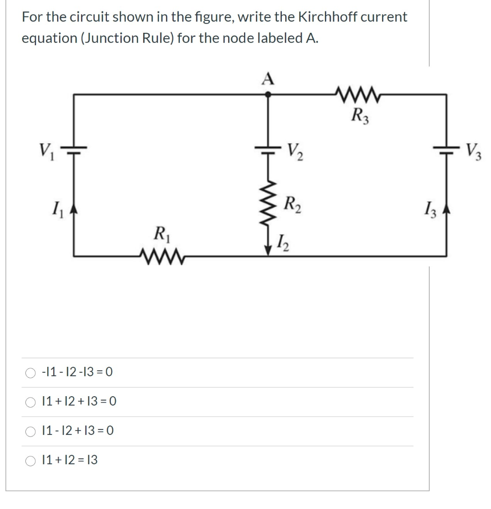 Solved For the circuit shown in the figure, write the | Chegg.com