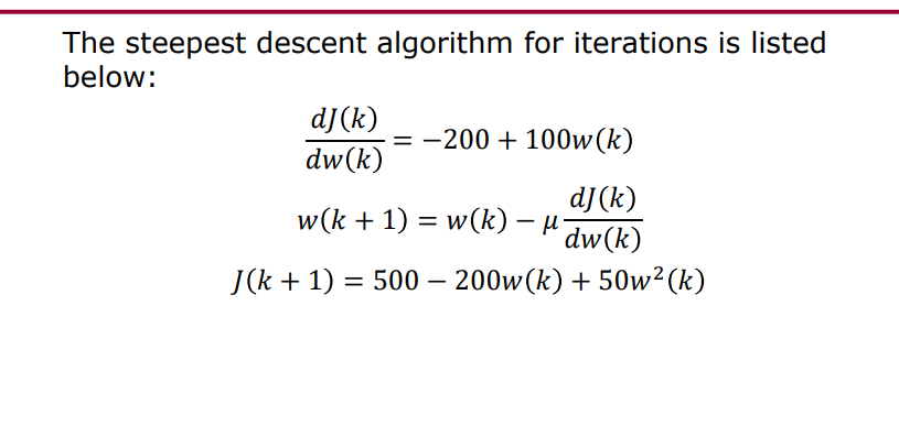 Solved] . 1. Solve the following using steepest descent algorithm. Start