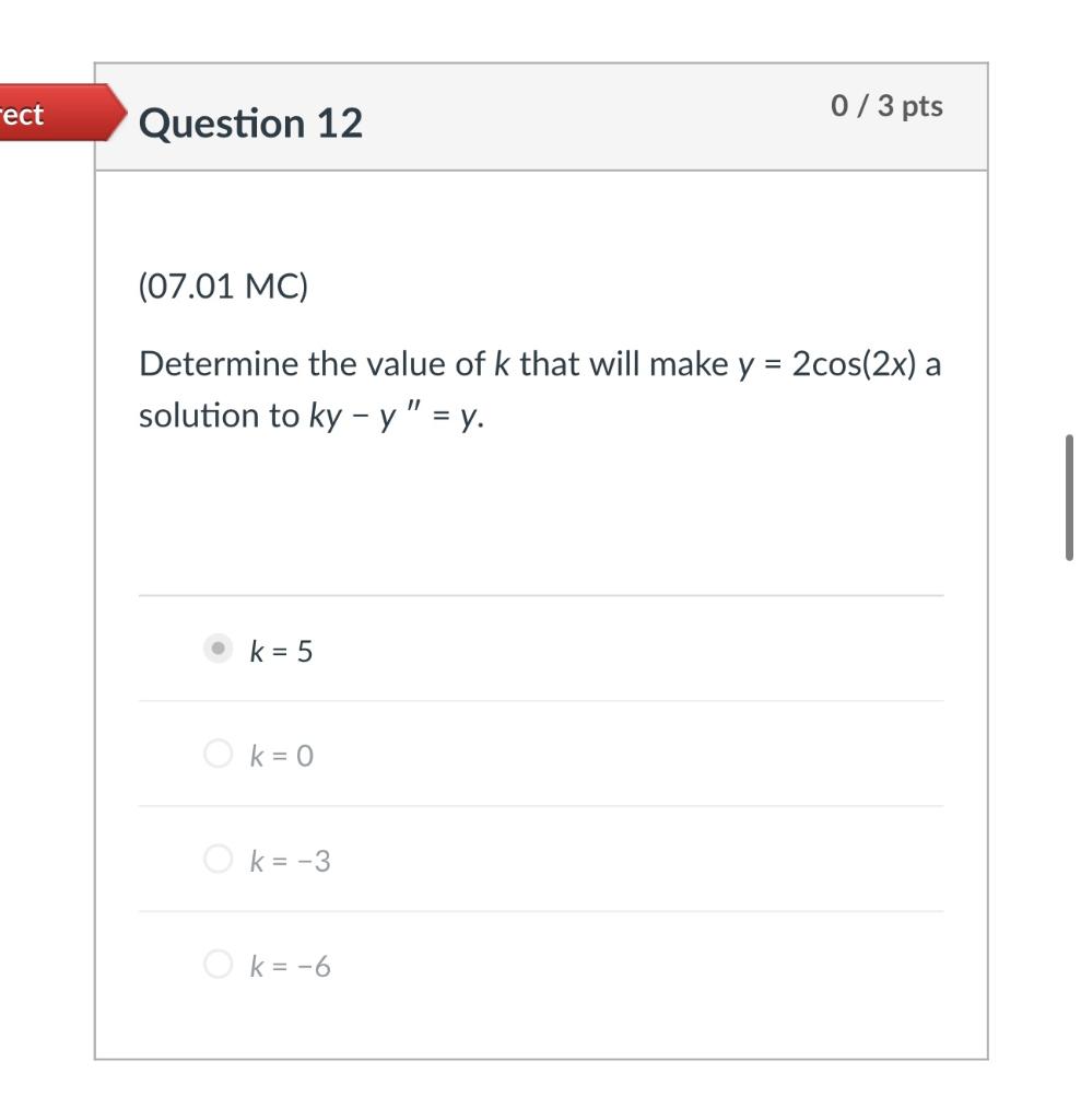 find the value of k if 2x y 0