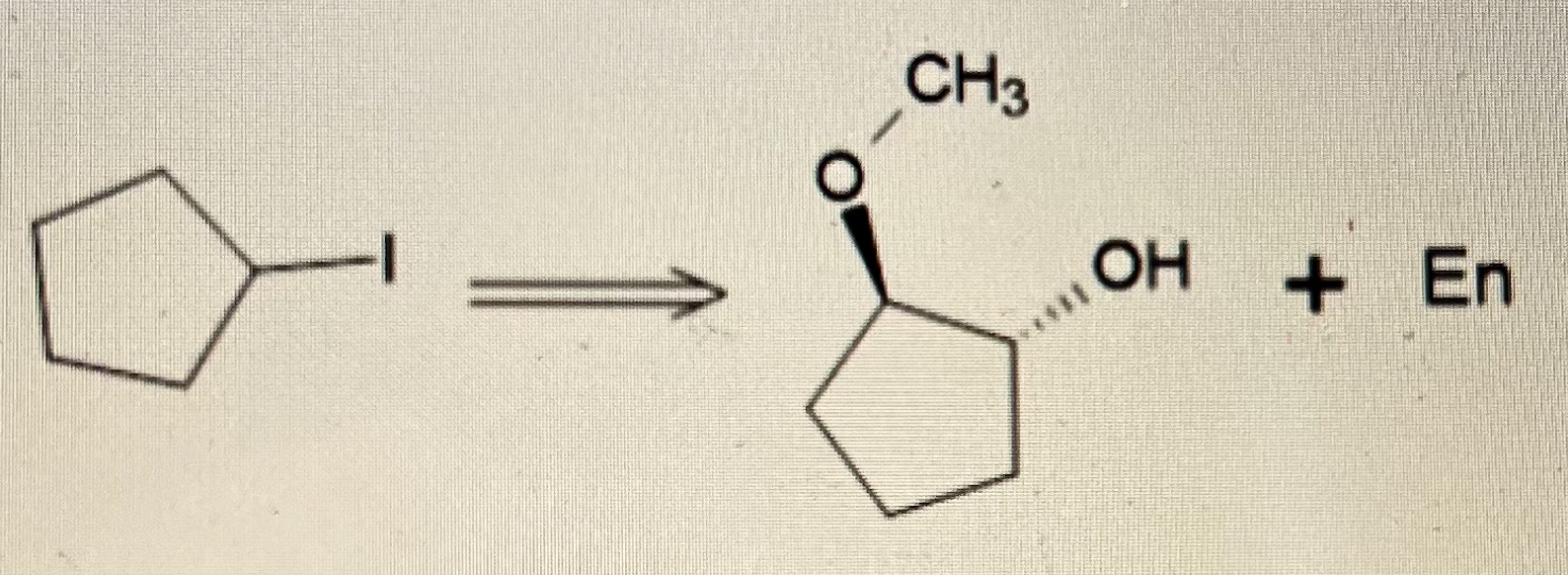 Solved CH3 OH + En | Chegg.com