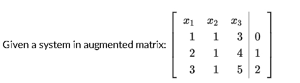 Solved Show a reduced echelon form (REF) of the given | Chegg.com