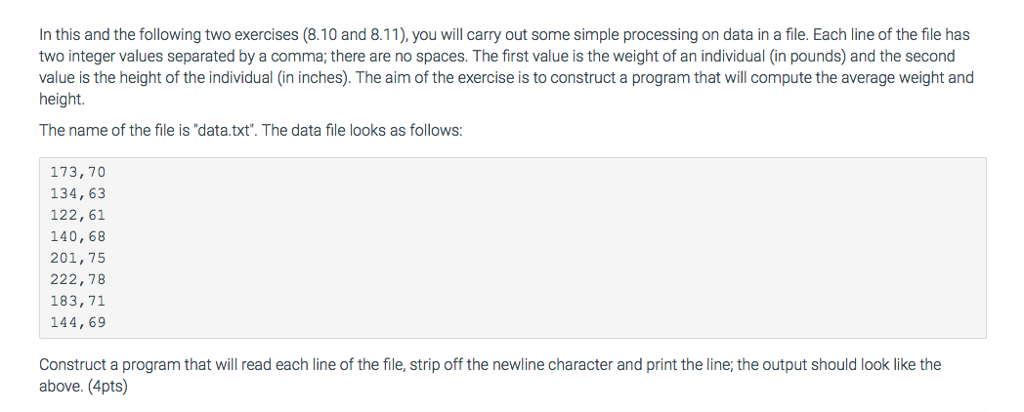 Solved In this and the following two exercises (8.10 and | Chegg.com