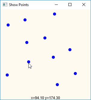 Solved Write a class Point that represents a point on a two | Chegg.com