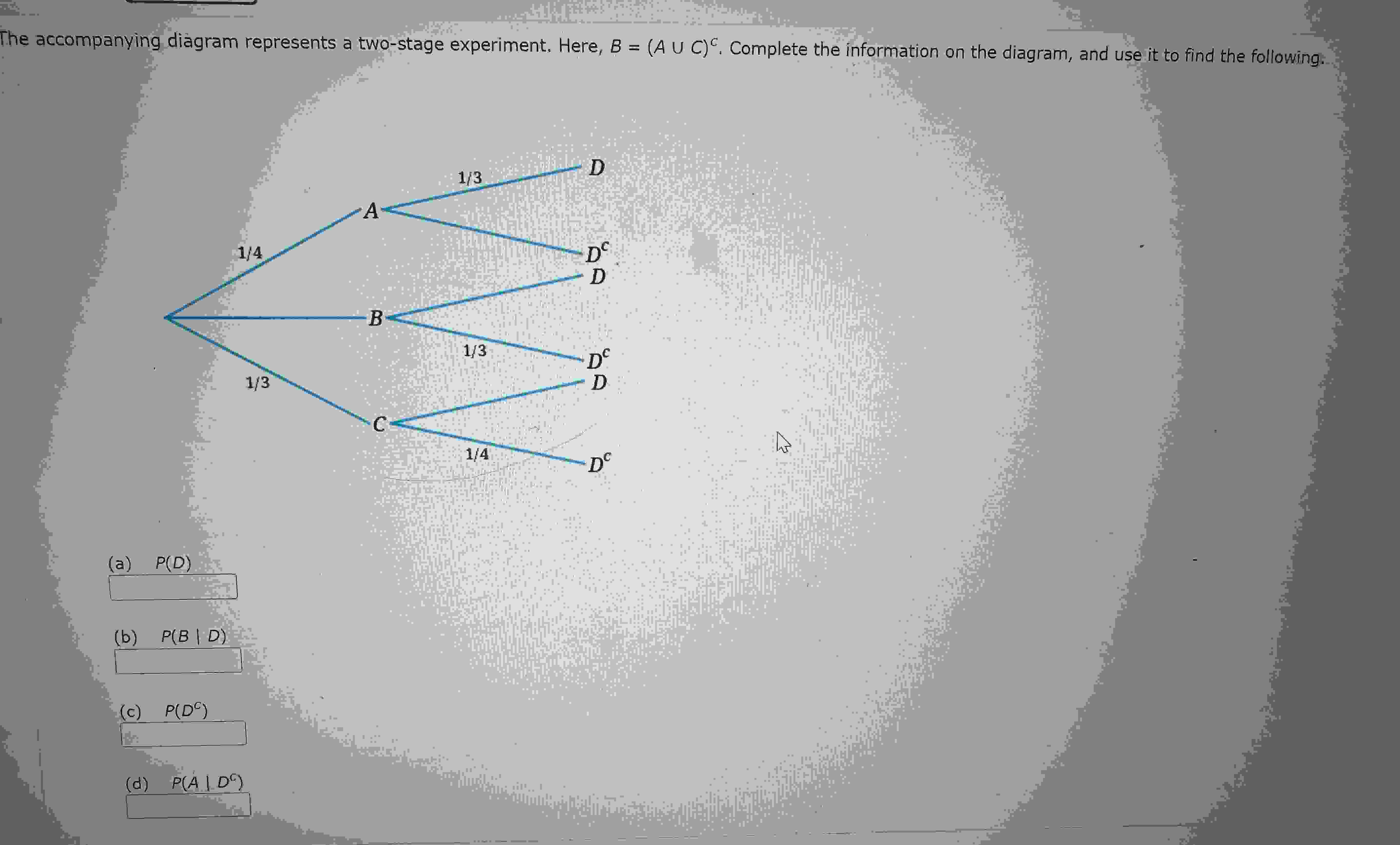 Solved The accompanying diagram represents a two-stage | Chegg.com