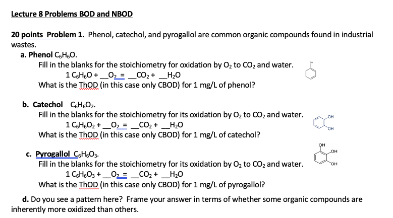 Solved Lecture 8 Problems BOD and NBOD 20 points Problem 1. | Chegg.com