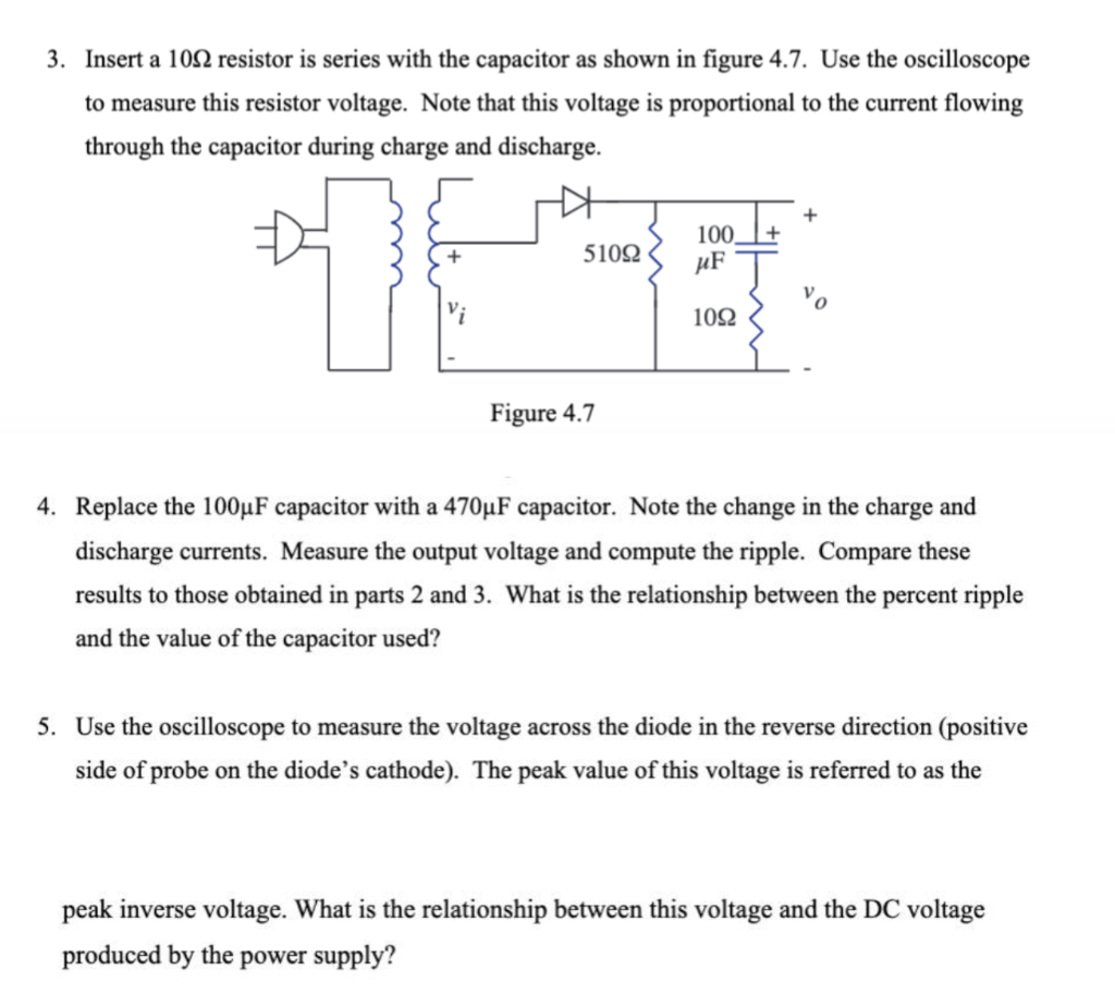 Solved Power Supply Circuits I want this to be done through | Chegg.com