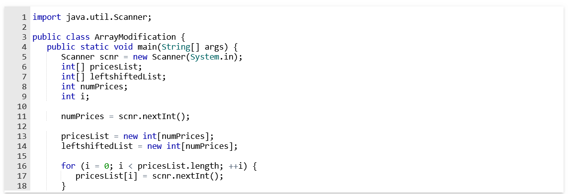 Solved How is this solved in Java:with this code put between | Chegg.com