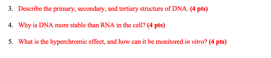 Solved 3. Describe the primary, secondary, and tertiary | Chegg.com